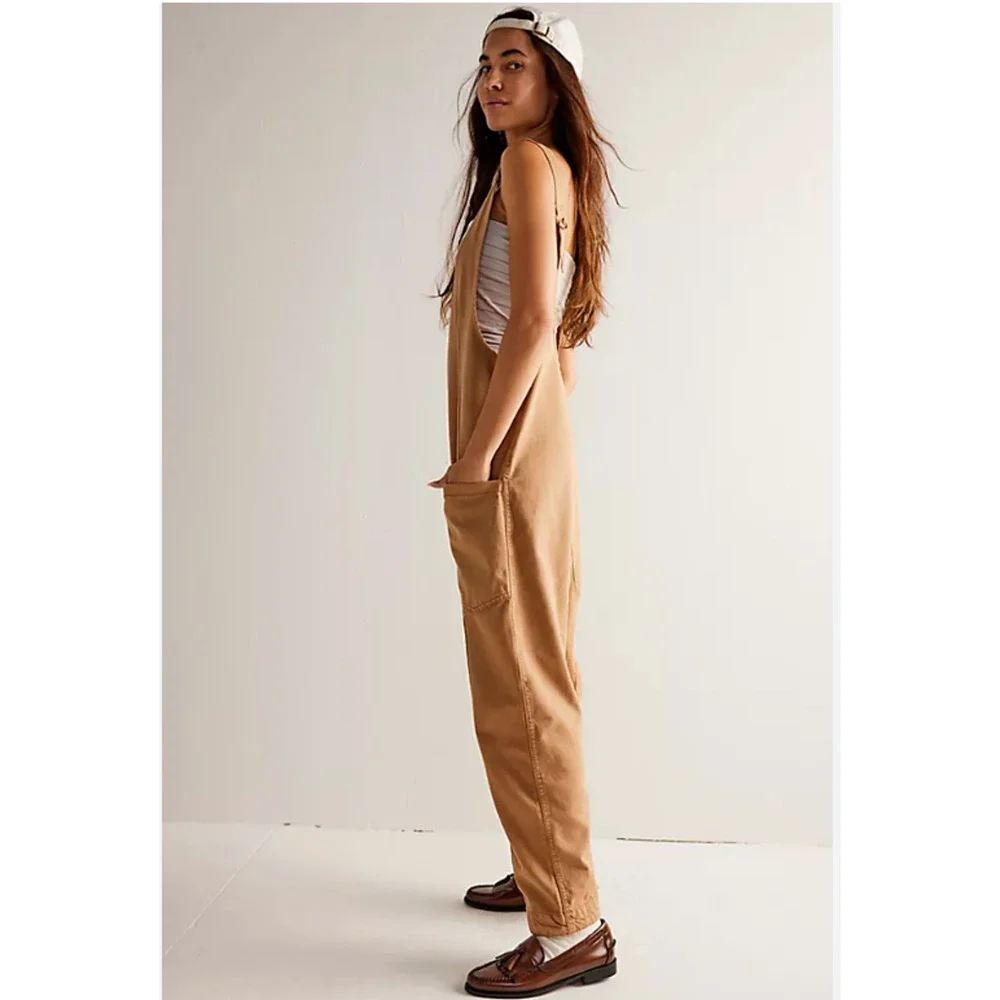 Free People We The Free High Roller Jumpsuit Large NEW - Picture 1 of 3